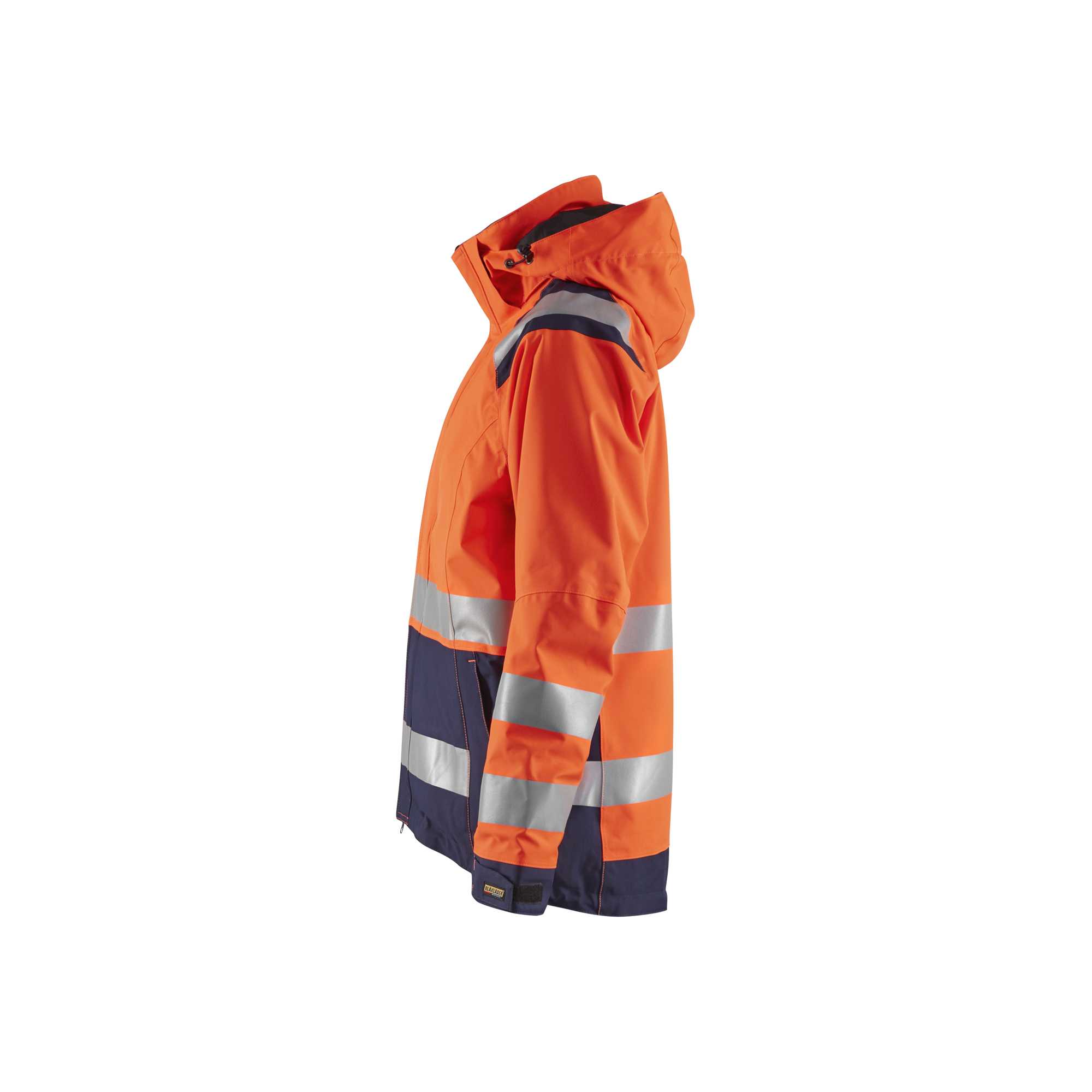 BLAKLADER 49041987 Women's Hi Vis Shell Jacket Hi Vis Reflective Shell Work Jacket WOMEN - Waterproof